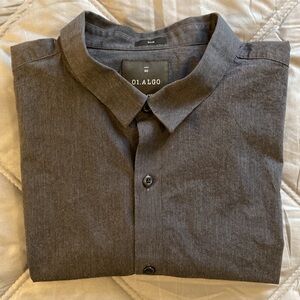 01.ALGO Stretched Cotton Slim Fit Shirt